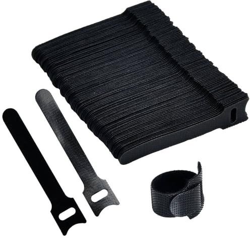 TRU COMPONENTS T24CA056 Collier de serrage auto-agrippant pour grouper partie velours et partie agrippante (L x l) 100
