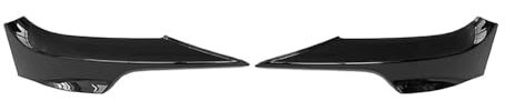 byjgs Frontstoßstange Lippe Splitter Verkleidung für BMW 3 Series E90 2009-2011 MP E92 E93 2005-2011, Frontstoßstange Seitensplitter Änderung Frontstoßstange Lippenspoiler Splitter,A