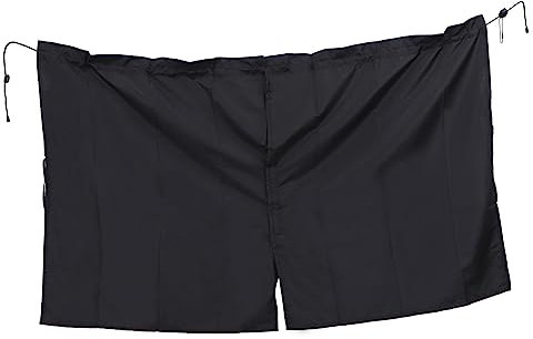 OUNONA Simple Car Interior Divider Curtain Für Nutzfahrzeuge Schwarze Privatsphäre-Vorhang Mit Verstellbarem Design Schnell Zu Installieren Für Windschutzscheiben Und