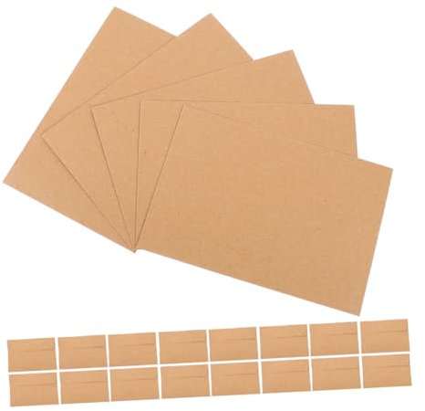 GRIRIW 100stücke Braune Kraftpapier-umschläge Selbstklebend Fenster Für Einladungen Geburtstagskarten Und -projekte Für Hochzeiten Und Geschäftskorrespondenz