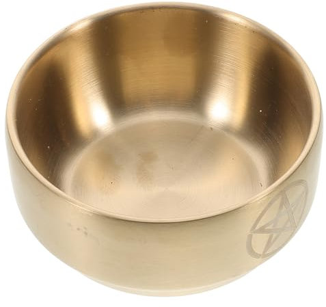 Yardenfun Cuenco Chino De Latón Con Forma De Para Incienso Ideal Para Rituales Y Decoración.