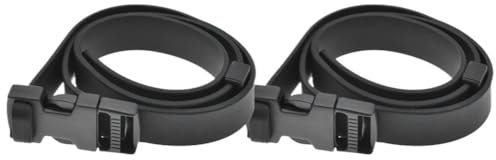 Submarinismo Accesorios Correas De Goma Engrosadas Para Cuchillos, Cinturones Para Esnórquel, Cinturones Para Esnórquel Ligeros, Antiarañazosliberación Rápida Accesorios para hacer snorkel(2PCS)