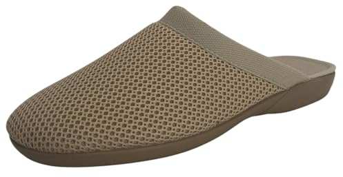J. Ruiz calzados JR zapatillas de estar por casa verano hombre (Beige, Sistema tallas calzado EU, Adulto, Hombre, Números, mediano, 43)