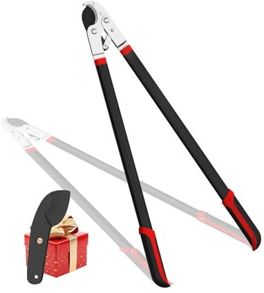 GARTOL Heavy-Duty Anvil Lopper, 29 Tree Pruning Shears, with a Spare SK5 Steel Blade, Compound Action for Effortless Cutting 2″ Branch, Ergonomic Non-Slip Handles, Durable Garden Branch Cutter