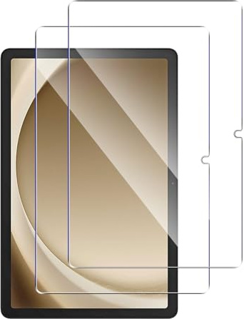 Anoowkoa 2 Pack Screen Protector for Samsung Galaxy Tab A11 Plus/A9 Plus 11 Inch Tempered Glass Tablet Film Guard Cover-Genuine Glass-One-Push Super Easy Installation