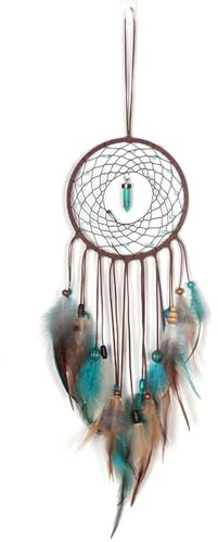 Atrapasueños de Plumas Hecho a Mano, Colgante Pared, for el hogar, 2 uds Atrapa Sueños