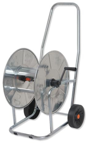 Metall Schlauchwagen 90 m 3/4 verzinktem Stahl Schlauchtrommel Schlauchroller