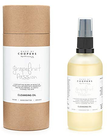 Made by Coopers Veganes Reinigungsöl mit Musselin-Tuch, Grapefruit Passion, bioaktive Pflanzenöle (100ml)
