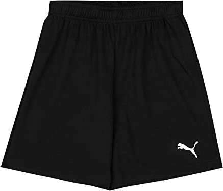 PUMA Mixte Enfant Teamrise Jr Short Décontracté, Puma Noir-puma Blanc, 164 EU