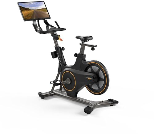 Matrix Fitness ICR50 Indoor Cycle with IX Display | Integrated Bluetooth FTMS | Club-Quality, Quiet Rear-Mounted Flywheel, Narrow Q-Factor | Cardio Workouts, HIIT Training & High Calorie Burn