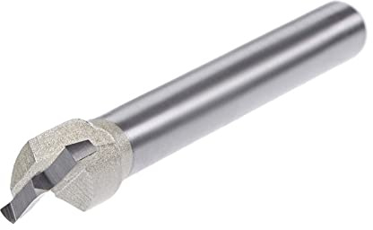 TA-VIGOR 12mm Forstner Drill Bit, Tungsten Carbide Wood Hole Saw Auger Opener for Woodworking Hinge Hole Drilling Boring Bit Cutter(Beige, Silver Tone)