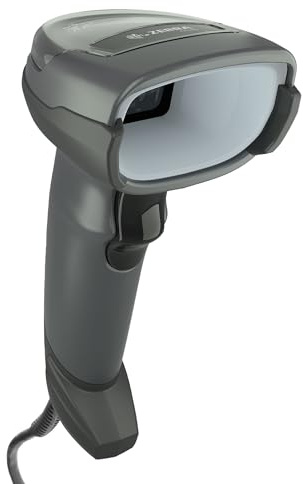 Zebra DS4608 Handscanner für 2D Code - USB, seriell (RS-232) - Anbindung: Kabel, Barcodescanner schwarz