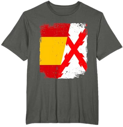 Bandera España Cruz de Borgoña Tercios Españoles Vintage Camiseta