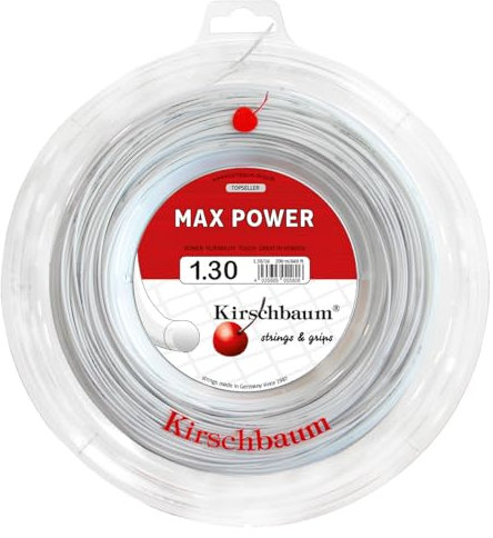 Kirschbaum Reel Max Power White 201.2 m (1.30)