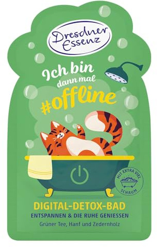 6er Pack Dresdner Essenz Digital-D-Bad Ich bin dann mal #offline 6 x 40 ml