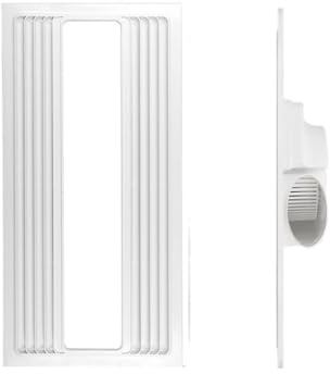 XUJUAN-0227 Lüftungsventilator 2-in-1 Küche Badezimmer LED Licht Abluftventilator Decke Universal Ultra-dünne 9cm Beleuchtung Belüftung