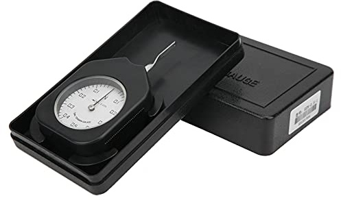 ZenithAur Single Pointer Tensiometer 0,5N med 0,02N gradering, mekanisk mätare för spänningsmätare för fjäderspänning och ventiltrycksmätning