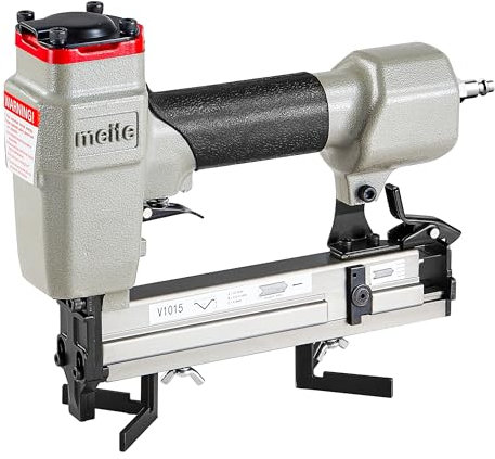 meite V1015B Air V Nailer for Picture Frame, Pneumatic Frame Joiner for Picture Framing, Uses 7mm-15 mm Length V Nails