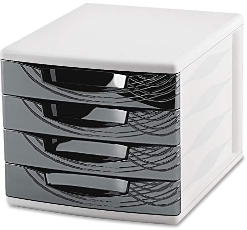 CEP Schubladenbox Origins 4 Fächer schwarz