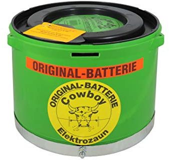 Eider Weidezaun Batterie Bullenschreck für B5/B6 Weidezaungeräte, 10,5 Volt