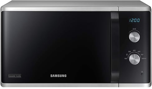 Samsung solo mikrowelle 23l 1500w silber ms23k3614as