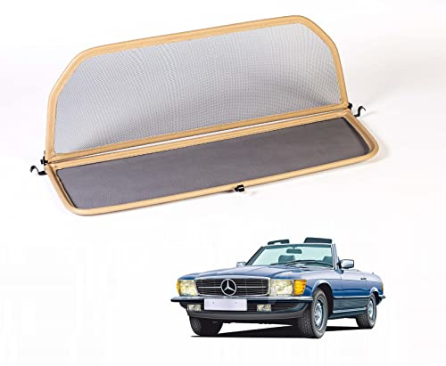 Tief Tech Windschott für Mercedes SL R107 (Nur für 2-Sitzer) | 1971-1989 | Windabweiser