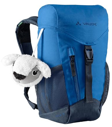 VAUDE Kinderrucksack Ayla für Mädchen & Jungen, komfortabler Wanderrucksack Kinder 6 L in blau, wetterfester Kindergartenrucksack mit innovativem Tragesystem & reflektierenden Elementen