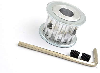 ZHaonan-zahnriemenscheibe, 10 Zähne T5 Timing Synchrone Riemenscheibe, Bohrung 5/6 / 6,35 mm, Breite 10/15 mm, Zahnrad 10-T5-10 AF 10TETEH 10T, Genaue Größe