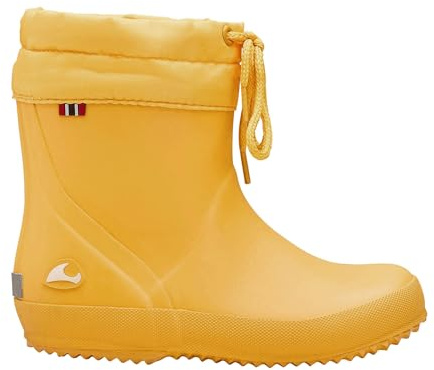 Viking ALV unisex - barn Regnsko Gummistövlar, Solgul, 29 EU