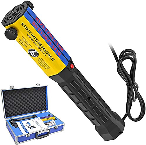 YNITJH Tragbares Ductor Magnetic Induktionsheizkit 1000W,Schraube Werkzeug Bolt-Remover-Reparaturwerkzeugmaschinen,mit Led-Licht und 8 Spulen,für Automotive Flammenlosen Induktionswärmewerkzeug,110V