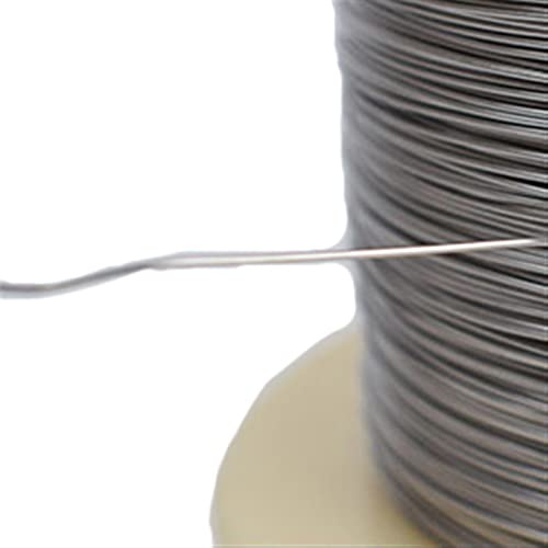 Styire Alambre de nicromo YT2173B, Alambre de Calentamiento Cr20Ni80, Alambre de Resistencia de 0,5 mm-1,2 mm de diámetro, Hilo de Calentamiento de aleación, 10 Metros (Color : 0.5mm)