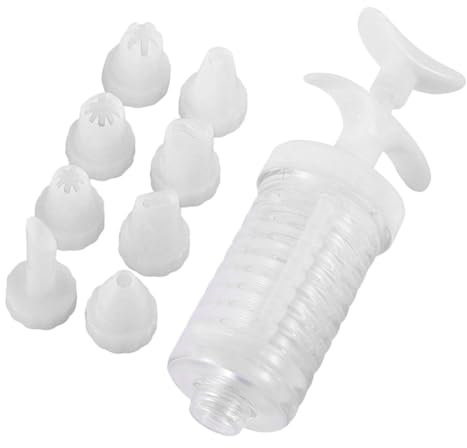 Ciieeo Boquilla Para Manga Pastelera De Flores Kit De Herramientas Reutilizables Para Decorar Pasteles y Cremas Herramienta Multifunción Para Inyectar Relleno Para Cupcakes Para Hornear y