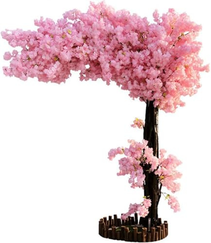 XINRISHENG 1.5x1m, Albero di ciliegio Artificiale, Alberi di ciliegio Artificiale Bianco, Fiori di Seta Piante, Decorazione Perfetta dell'hotel del Centro Commerciale di Nozze