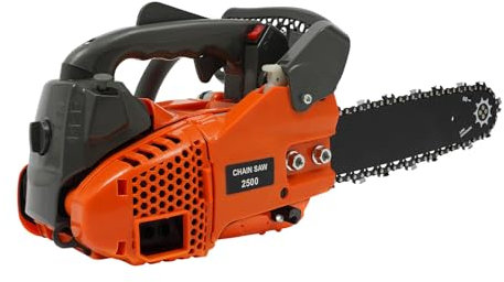 Benzin Motorkettensäge Kettensäge Motorsäge 25ccm 12 Zoll 1,22hp 2-Takt-Motor, 30cm Max. Durchmesser Schnitts, BaumpflegesäGe Für Garten Parks Forst Bauernhöfe, 900w
