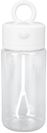 Hapivida Elektrische Proteinschüttlerflasche, 300 ml automatische Mischt Cup Sport Fitness Workout Protein Shake Mixer für Kaffee Milchshake Hafermilch Milch (Weiß)
