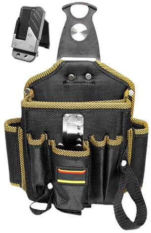 -Hüfttasche Leichte Große Mehrzweck-Arbeitstasche | -Hüft-Mehrfachtasche -Gürtelhalter, für Dachdecker, Friseure, Arbeiter, Erwachsene,