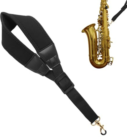 Saxophon Halsgurt Tenor Saxophon Halsgurt Verstellbarer Tragriemen