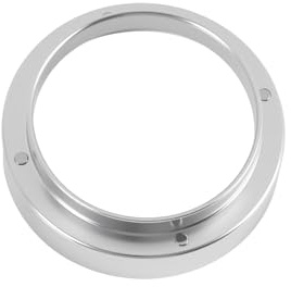 Imbuto dosatore per caffè, anello dosatore per caffè magnetico in lega di alluminio da 51 mm, anello di riempimento per portafiltro, antitrabocco per caffè macinato, accessorio da barista per macchina