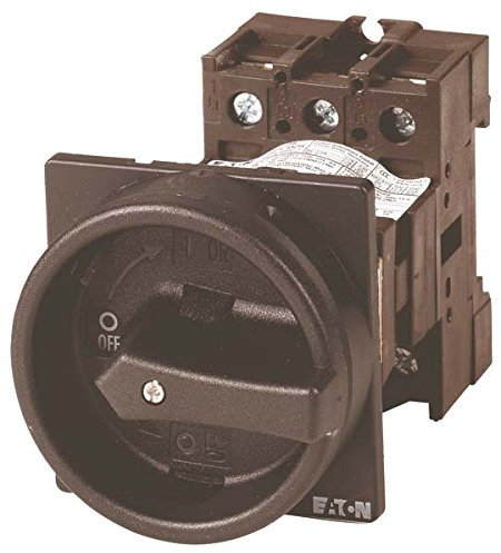 Eaton 050738 Hauptschalter, 3-polig, 25 A, Halt-Funktion, abschließbar in 0-Stellung, Zwischenbau