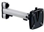 Novus Dahle 962+0119+001 Monitorhalterung, Metall, Silber/antrazit, 32,5 x 12 x 3 cm
