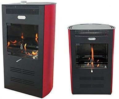 Tecno Air System Stufa a Bioetanolo Elegance Ventilata 3000W Bordeaux