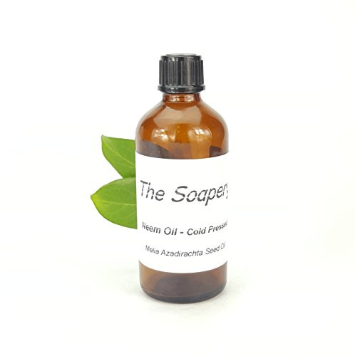Neem Oil 100ml - Cold Pressed, Virgin, Unrefined - 100% Natural