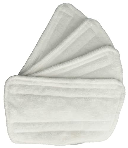 vhbw 4X Paño Limpieza Compatible con Dirt Devil M333-1, M333 Limpiador a Vapor - paño Microfibra