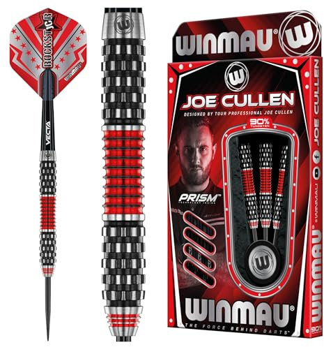 WINMAU Joe Cullen Rockstar Series RS 1.0 90% - Steeldarts 24 Gramm
