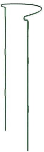 Rankgitter für Topfpflanzen,Pflanzenspalier - Halbrundes 30/60/90 cm Eisen-Pflanzenstützgitter | Gitterzaunstütze, stapelbare Pflanzenstützpfähle, Pflanzenstützrahmen zum Klettern von Topfpflanzen