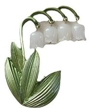 Broche artistique rétro en forme d'orchidée - Corsage tendance for une mode élégante