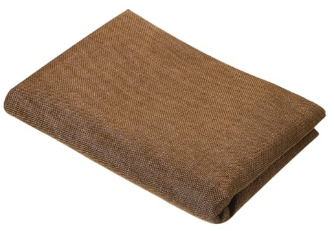 QUARKZMAN Tela de Malla para Parlante Marrón (No Es Mimbre) Tela para Caja de Estéreo Tela Antipolvo 205cm x 150cm 80 Pulgadas x 59 Pulgadas