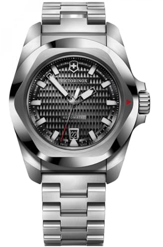 Victorinox INOX Reloj para Hombre Analógico de Automático Suizo con Brazalete de Acero Inoxidable V242019