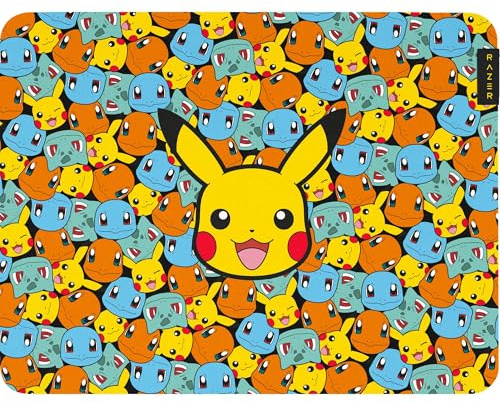 Razer Gigantus V2 Soft Gaming Mouse Pad (Medium): Textured Micro-Weave Cloth Surface - Thick, High-Density Rubber Foam - Non Slip Base - Pokémon Edition | Textured Micro-Weave Cloth Surface, Thick, High-Density Rubber Foam, Anti Slip Base
