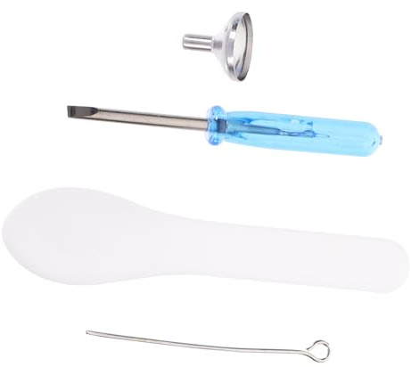 VICASKY Kit De Remplissage Entonnoir INOX Mini-urne 4 Pièces Petite Taille pour Bijoux Funéraires Animaux Usage Commémoratif